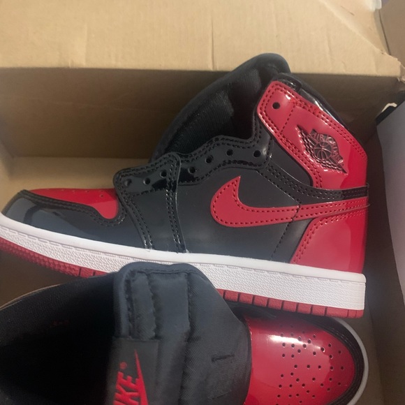 Retro Jordan 1 paten leather - Picture 3 of 4